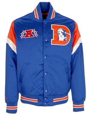 Mitchell & Ness Bomber Jackets - Blue
