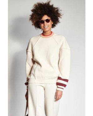 Mrz Round-Neck Knitwear - White