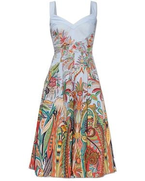Etro Kleedjes ,Veelkleurig ,Kleedjes - Blauw