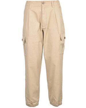Sun 68 Tapered Trousers - Neutro