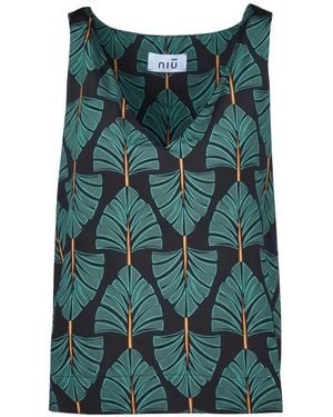 Niu Sleeveless Tops - Verde