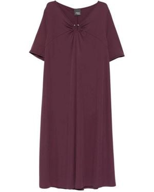 Marina Rinaldi Midi Dresses - Purple