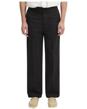 Visvim Wide Trousers - Nero