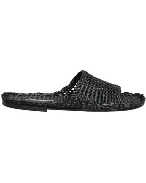 Dolce & Gabbana Sliders - Black