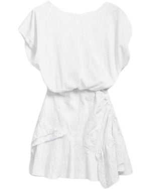 Desigual Summer Dresses - White