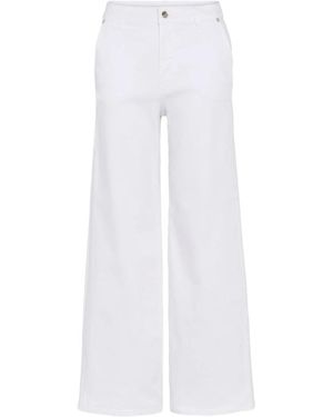 Part Two Wide Jeans - White
