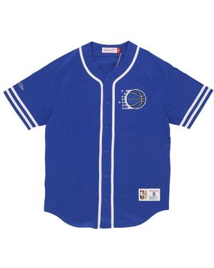 Mitchell & Ness T-Shirts - Blu