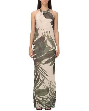Hanita Maxi Dresses - Metálico