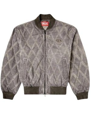 DIESEL Bomber Jackets - Grey