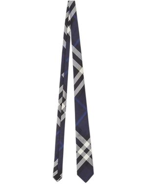 Burberry Cravatta di seta - manston - Blu