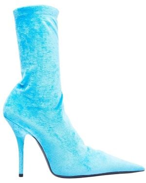 Balenciaga Heeled Boots - Blue
