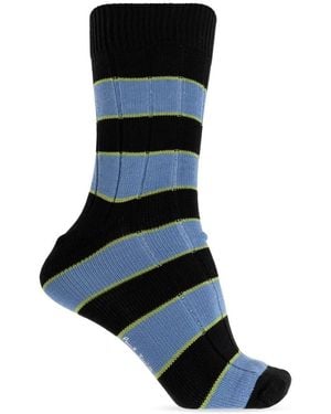 Paul Smith Ondergoed ,Veelkleurig ,M1A380Ci W056-79 Logo Sokken - Zwart