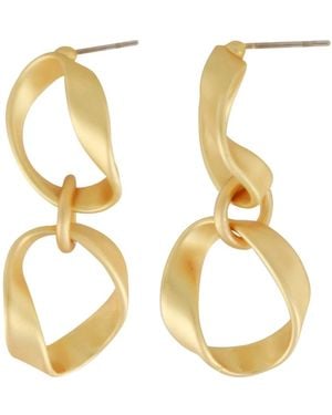 Dansk Copenhagen Earrings - Metallic