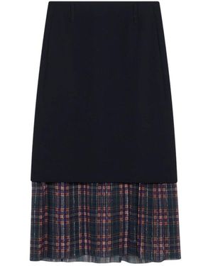 Dries Van Noten Rokken ,Blauw ,Rok