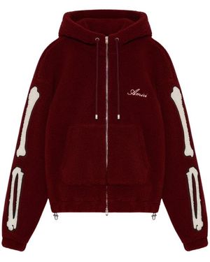 Amiri Zip-Throughs - Red