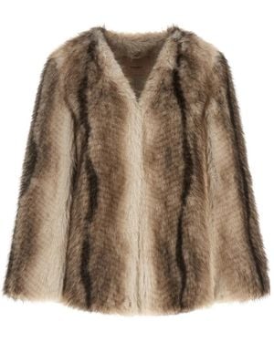 Twinset Hood Jacket - Bruin