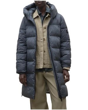 Ecoalf Down Coats - Blue