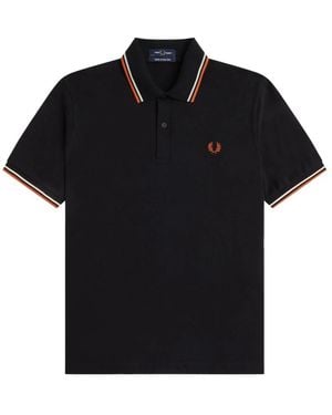 Fred Perry Polo Shirts - Negro