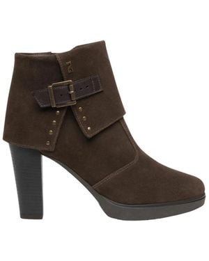 Nero Giardini Heeled Boots - Marrone
