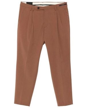 Michael Coal Slim-Fit Trousers - Marrone