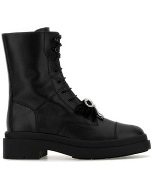 Jimmy Choo Lace-Up Boots - Negro