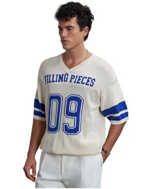 Filling Pieces Knit Jersey American Football - Blau