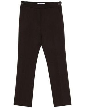 Max Mara Slim-Fit Trousers - Negro