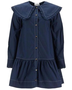 Ganni Short Dresses - Blu
