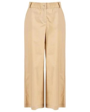 Nenette Wide Trousers - Natural