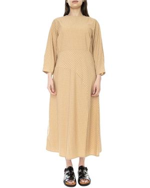 Elvine Kleedjes ,Polyester Glea Dress - Naturel