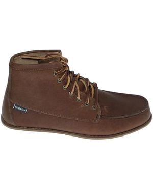Sebago Lace-Up Boots - Brown