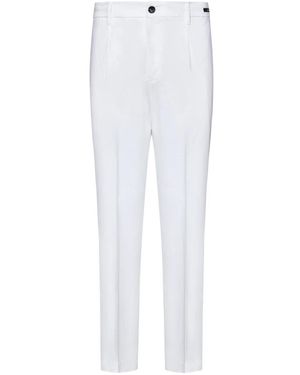Michael Coal Chinos - White