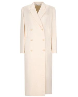 Magda Butrym Double-Breasted Coats - Neutro