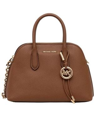Michael Kors Freddie Medium Handtas - Bruin