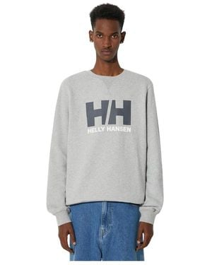 Helly Hansen Long Sleeve Training Tops - Grigio