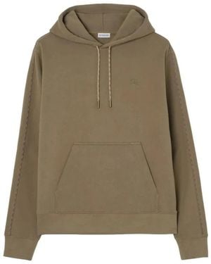 Burberry M Jwear Hoodie Finch - Groen