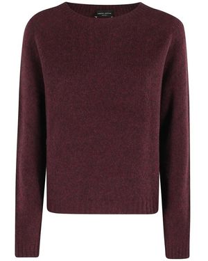Roberto Collina Round-Neck Knitwear - Violet