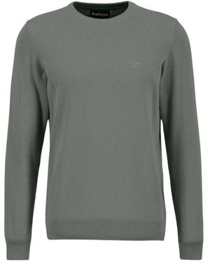 Barbour Round-Neck Knitwear - Gris