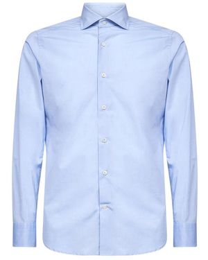 D4.0 Formal Shirts - Blue
