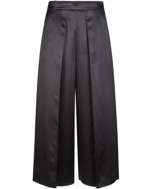 Eleventy Wide Trousers - Grey