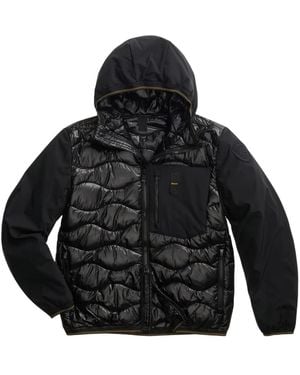 Blauer Jassen ,Zwart ,Polyester Albert Down Jacket