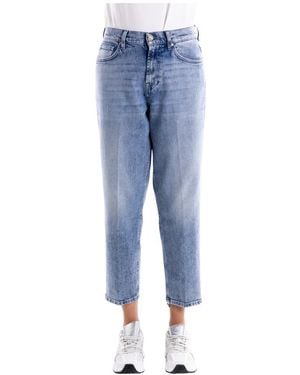 Don The Fuller Cropped Jeans - Azul