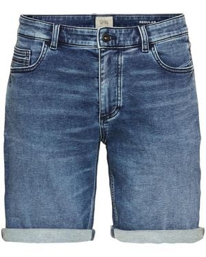 Camel Active Denim Shorts - Blue