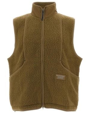 Pas Normal Studios Off-Race Pile Fleece Vest - Groen