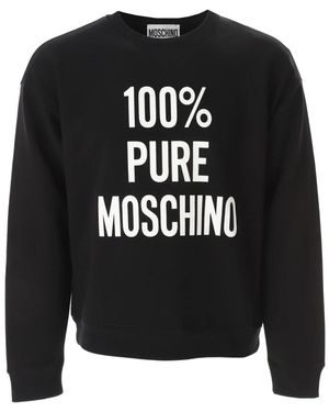 Moschino Sweatshirts - Black