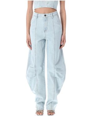 ROTATE BIRGER CHRISTENSEN Loose-Fit Jeans - Azul
