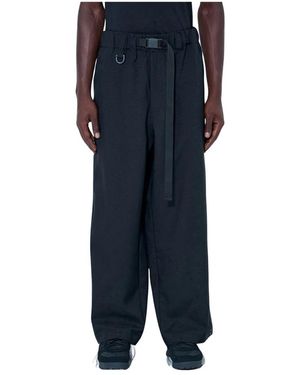 Y-3 Wide Trousers - Blue