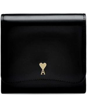 Ami Paris Wallets & Cardholders - Black