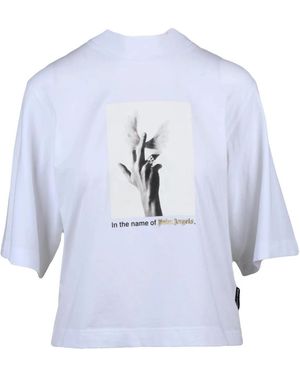 Palm Angels T-Shirts - Blauw