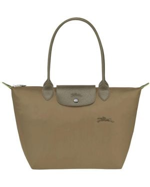 Longchamp Tote Bags - Groen